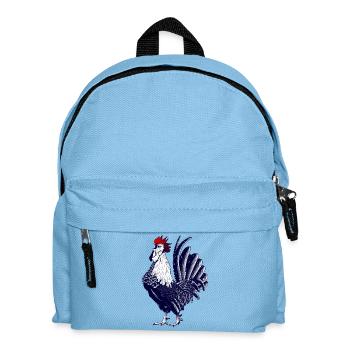 Coq - Equipe de France - Sac à dos Enfant - bleu clair - Devant