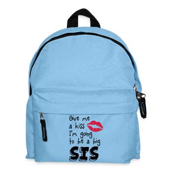big sister - Kids' Backpack - light blue - Front