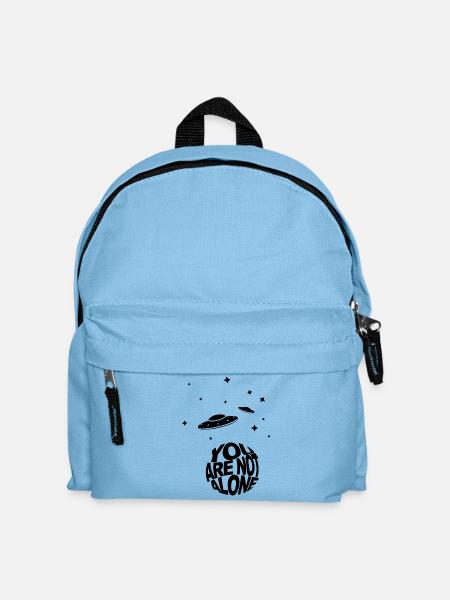 Ufo - You are not alone - Kids' Backpack - light blue