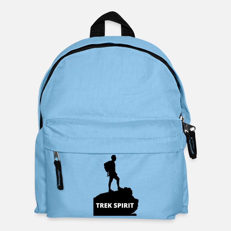 TREK-GEIST - Kinder Rucksack - Hellblau