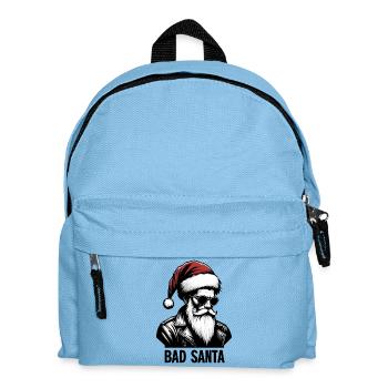 Santa Claus Rock - Trendy Gift - Kids' Backpack - light blue - Front