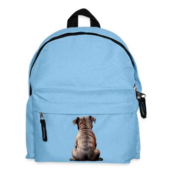 Staffordshire Bull Terrier - Kids' Backpack - light blue - Front