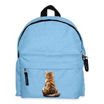 Chat Bobtail d’Amérique - Sac à dos Enfant - bleu clair - Devant