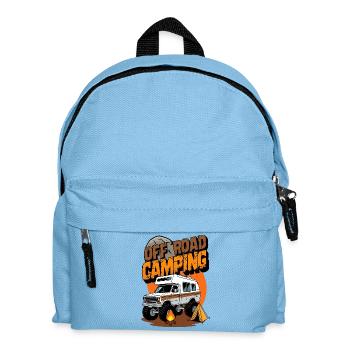 Camping tout-terrain - Sac à dos Enfant - bleu clair - Devant