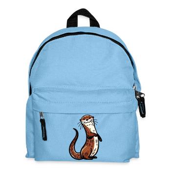Otter - Kinder Rucksack - Hellblau - Vorne
