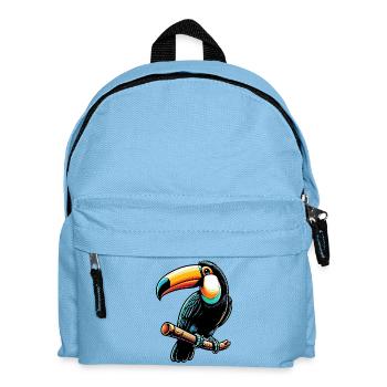 Tukan - Kinder Rucksack - Hellblau - Vorne