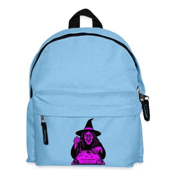 Hypnotic Witch Board - Kids' Backpack - light blue - Front