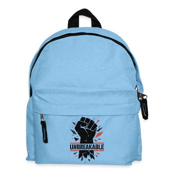 Unzerbrechliche Kraft  - Kinder Rucksack - Hellblau - Vorne