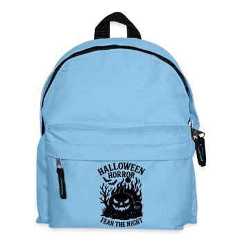 Halloween Fear The Night - Kinder Rucksack - Hellblau - Vorne