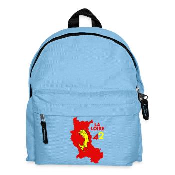 Die Loire 42 - Kinder Rucksack - Hellblau - Vorne