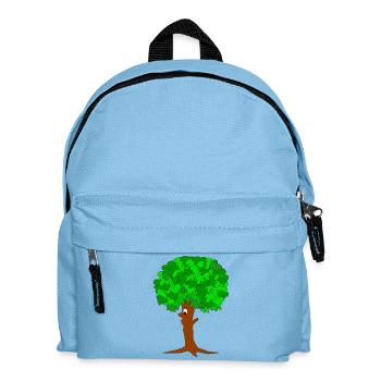 Drôle d’arbre - Sac à dos Enfant - bleu clair - Devant