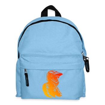 Idée simple de motocross pour le motocross - Sac à dos Enfant - bleu clair - Devant