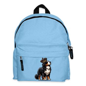 Berner Sennenhund Sennenhunde Sennen Besitzer - Kinder Rucksack - Hellblau - Vorne