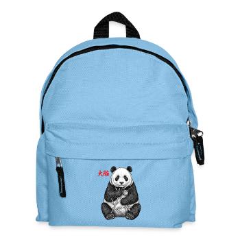 Panda asiatique - Sac à dos Enfant - bleu clair - Devant