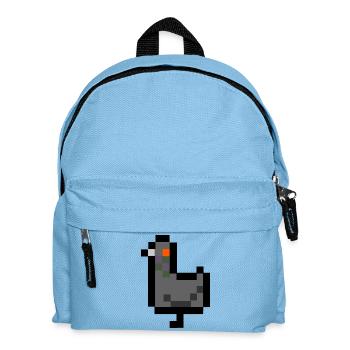 pigeon pixel - Sac à dos Enfant - bleu clair - Devant