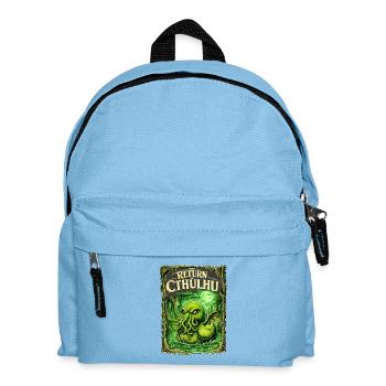 Return of Cthulhu - Kids' Backpack - light blue - Front