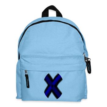 Neon X-Cross Blue - Kids' Backpack - light blue - Front
