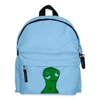 Politik Frust genervt  - Kinder Rucksack - Hellblau - Vorne