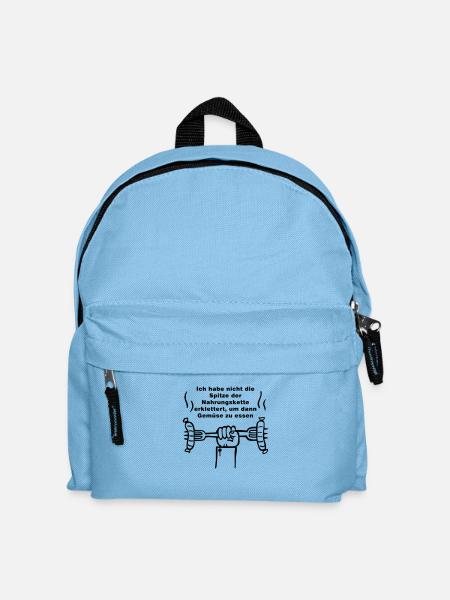 I do not have the top of the Nahrunngskette - Kids' Backpack - light blue
