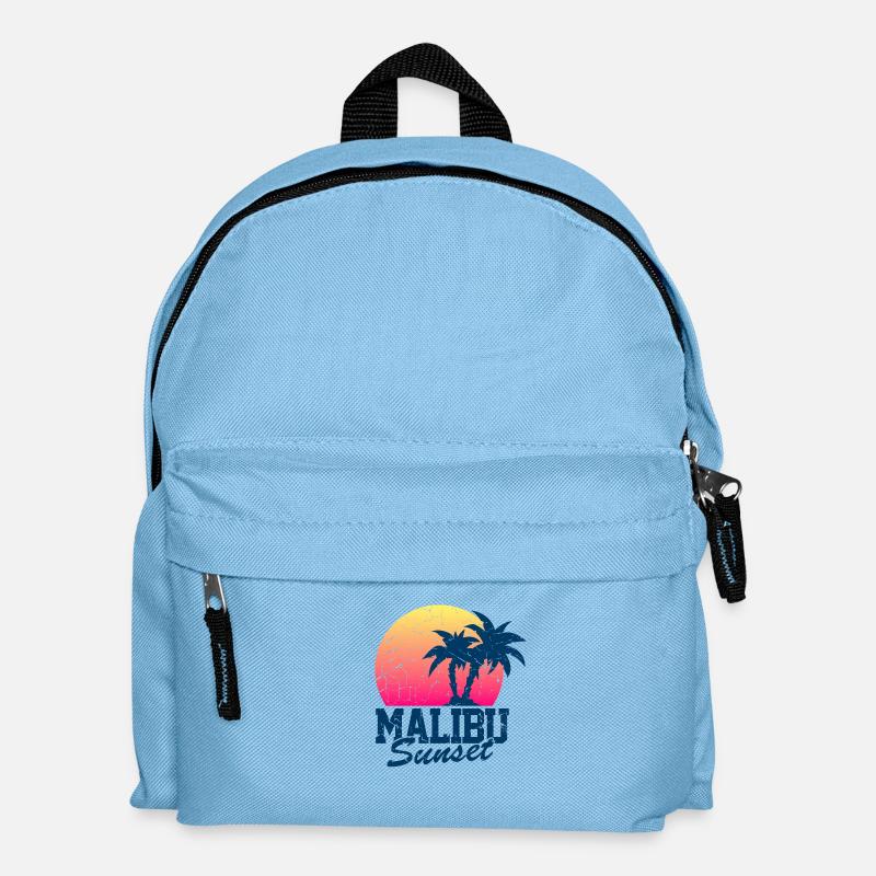 Malibu Sunset Worn - Kids' Backpack - light blue