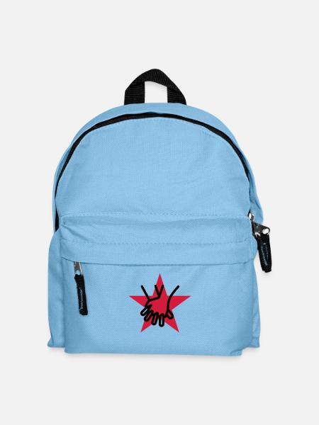 Erste Hilfe / Retter / Retterin / Arzt - Kinder Rucksack - Hellblau