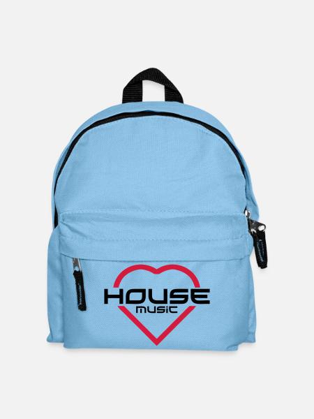 House Music - Kids' Backpack - light blue