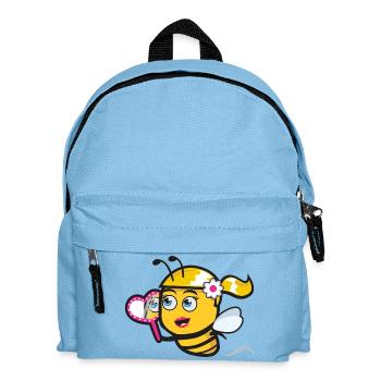 Beautiful Bee - Kids' Backpack - light blue - Front