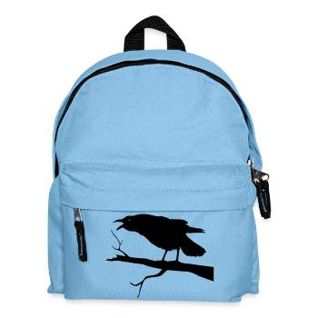 Rabe - Kinder Rucksack - Hellblau - Vorne