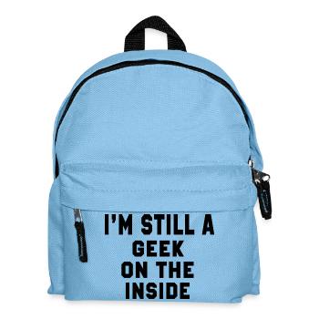 Im encore un geek à l'intérieur - Sac à dos Enfant - bleu clair - Devant