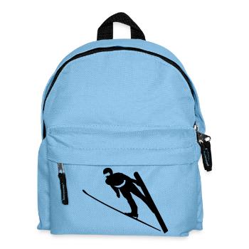 skisprung - Sac à dos Enfant - bleu clair - Devant