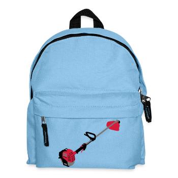 Motorsense_d1 - Kinder Rucksack - Hellblau - Vorne