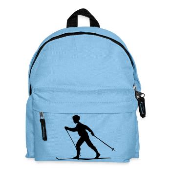 Cross country ski - Kids' Backpack - light blue - Front
