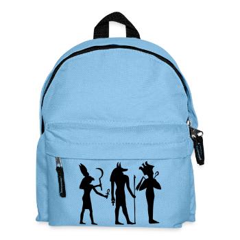 Ägyptische Hieroglyphenschrift in den Pyramiden von - Kinder Rucksack - Hellblau - Vorne