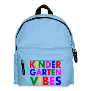 kindergarten vibes - Kids' Backpack - light blue - Front