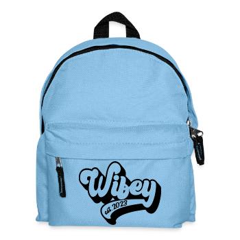 2023 Verlobung Brautdusche Hochzeit - Kinder Rucksack - Hellblau - Vorne