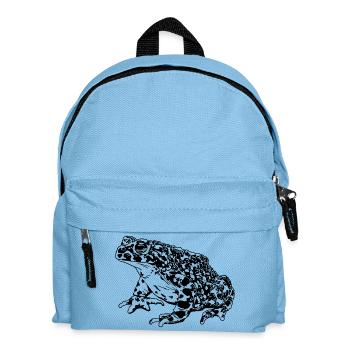 Crapaud Grenouille Graphique Amphibien Aquatique Grenouille Amoureux - Sac à dos Enfant - bleu clair - Devant