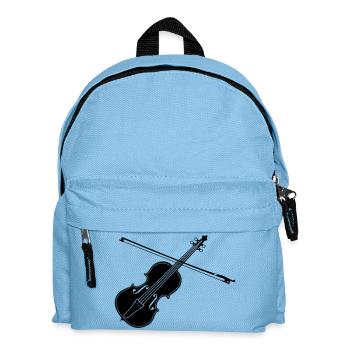 Violin - Kids' Backpack - light blue - Front