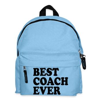Best coach ever - Kids' Backpack - light blue - Front