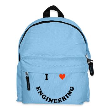 Ingenieur - Kinder Rucksack - Hellblau - Vorne