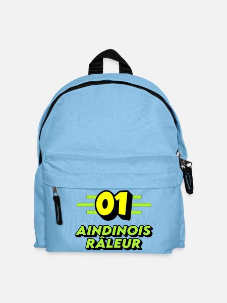 Aindinois râleur - Sac à dos Enfant - bleu clair