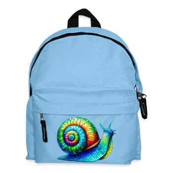 Escargot - Sac à dos Enfant - bleu clair - Devant