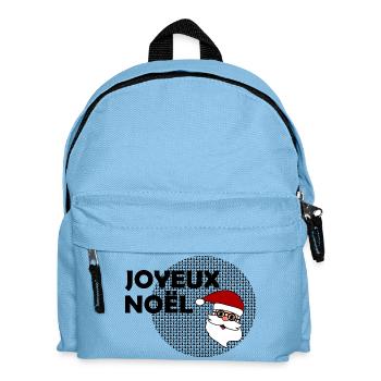 WEIHNACHTEN. FROHE WEIHNACHTEN. FROHE WEIHNACHTEN - Kinder Rucksack - Hellblau - Vorne