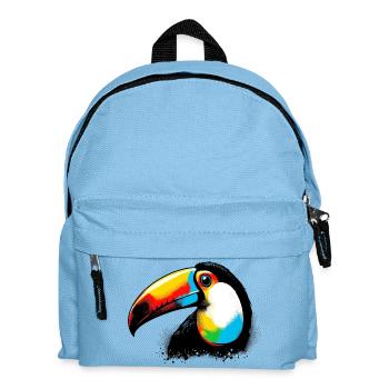 Tukan - Kinder Rucksack - Hellblau - Vorne