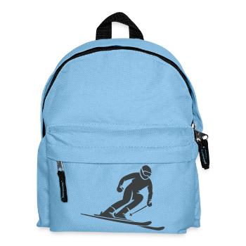 Skieurs - Sac à dos Enfant - bleu clair - Devant
