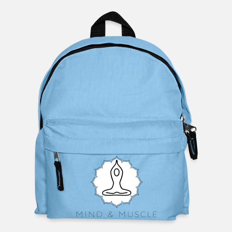 Mind & Muscle - Kids' Backpack - light blue