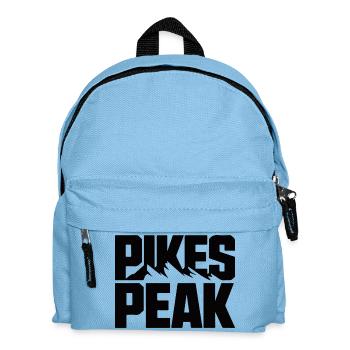 Pikes Peak Moderner Berg - Kinder Rucksack - Hellblau - Vorne
