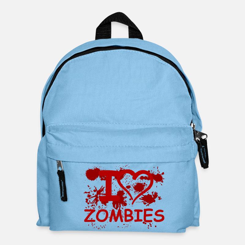 L’amour ne s’arrête pas à la mort, il ne commence que là - Sac à dos Enfant - bleu clair