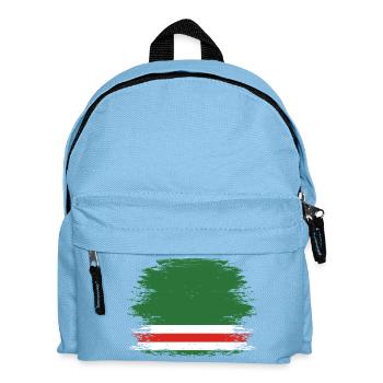 Tschetschenien Flagge used - Kinder Rucksack - Hellblau - Vorne