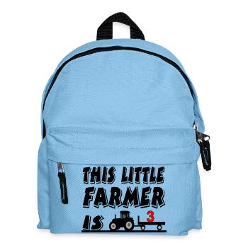 Bauer - Kinder Rucksack - Hellblau - Vorne