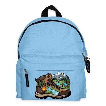 Camp Adventure Boot - Kids' Backpack - light blue - Front